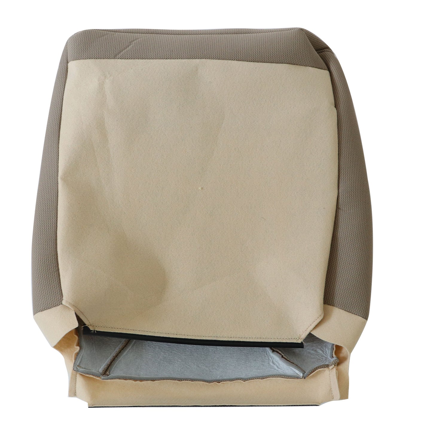 Replacement Type For 2011 Ford F150 Rear Second Row Bench Cloth Seat Cover Tan