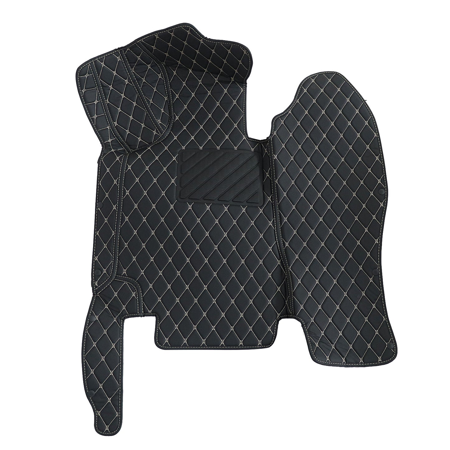 For 2005-2010 BMW E60 Microfiber Leather Floor Mats Liners Front & Rear 3PCS