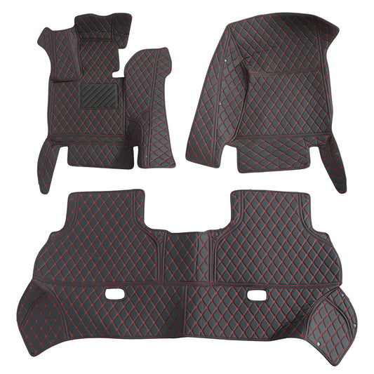 New For 2006-2013 BMW X5 E70 Microfiber Leather Floor Mats Liners Front & Rear