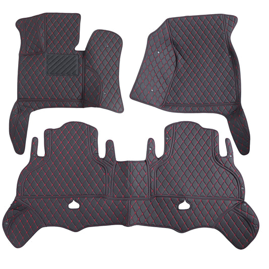 New For 2013-2018 BMW X5 F15 Microfiber Leather Floor Mats Liners Front & Rear