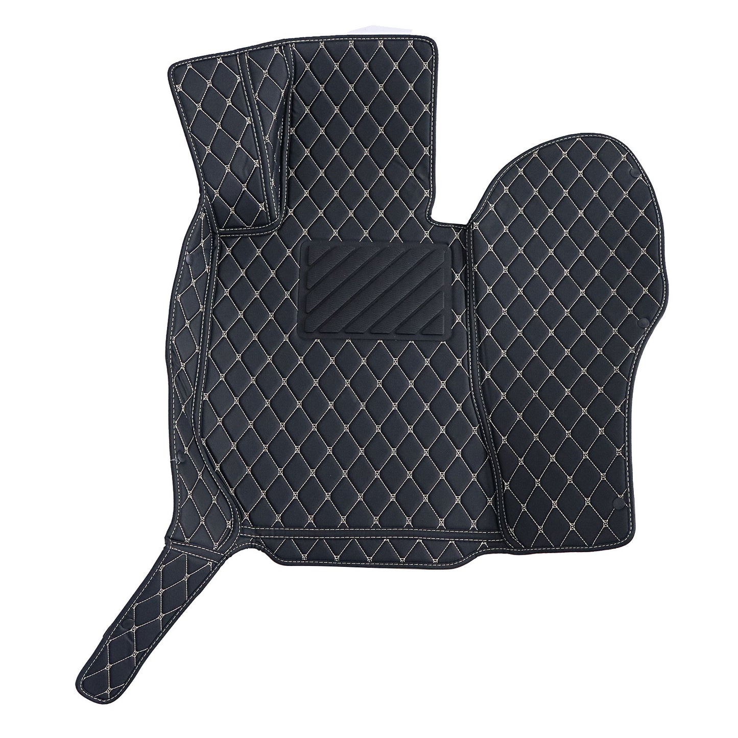 For 2015-2021 Mercedes Benz C Microfiber Leather Floor Mats Liners Front & Rear