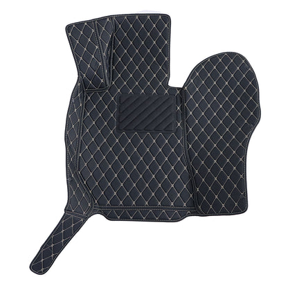 For 2015-2021 Mercedes Benz C Microfiber Leather Floor Mats Liners Front & Rear