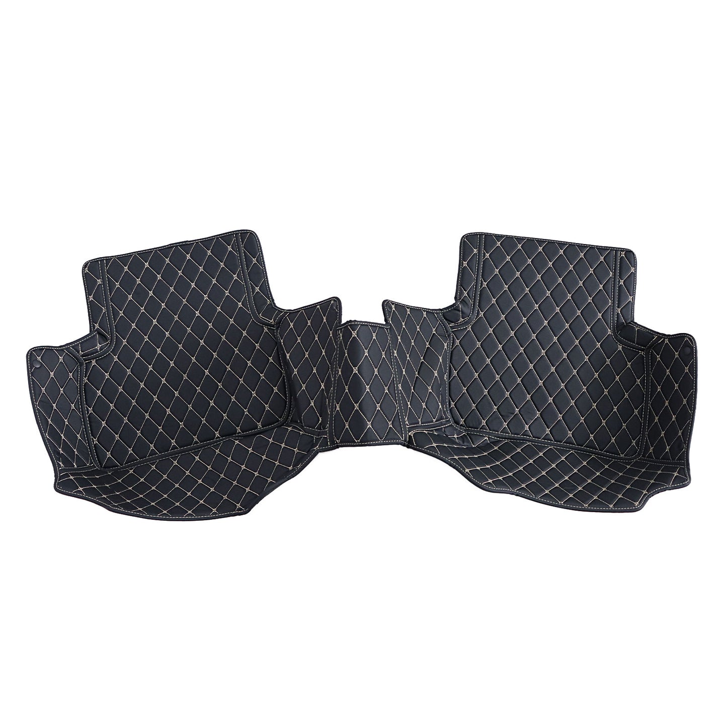 For 2015-2021 Mercedes Benz C Microfiber Leather Floor Mats Liners Front & Rear