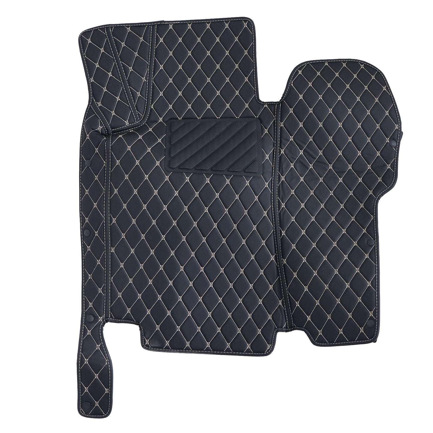 For 2006-2008 Benz W211 E-Class Microfiber Leather Floor Mats Liners Front&Rear