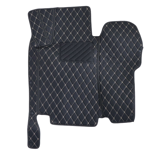 For 2006-2008 Benz W211 E-Class Microfiber Leather Floor Mats Liners Front&Rear