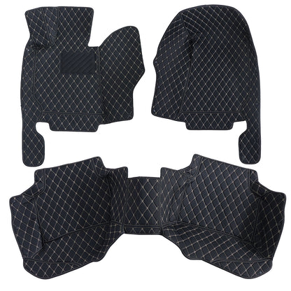 For 2010-2016 Benz W212 E-Class Microfiber Leather Floor Mats Liners Front&Rear