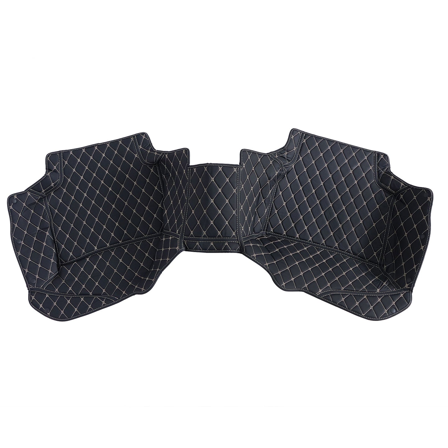 For 2010-2016 Benz W212 E-Class Microfiber Leather Floor Mats Liners Front&Rear