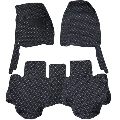 New For 2006-2008 Toyota RAV4 Microfiber Leather Floor Mats Liners Front & Rear