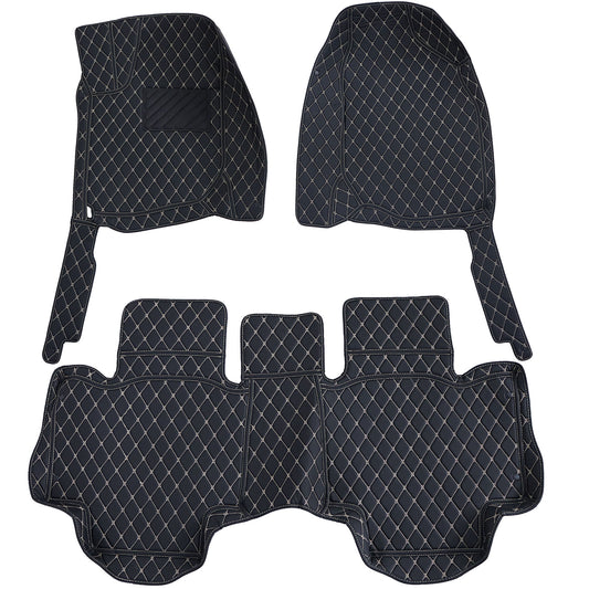 New For 2006-2008 Toyota RAV4 Microfiber Leather Floor Mats Liners Front & Rear