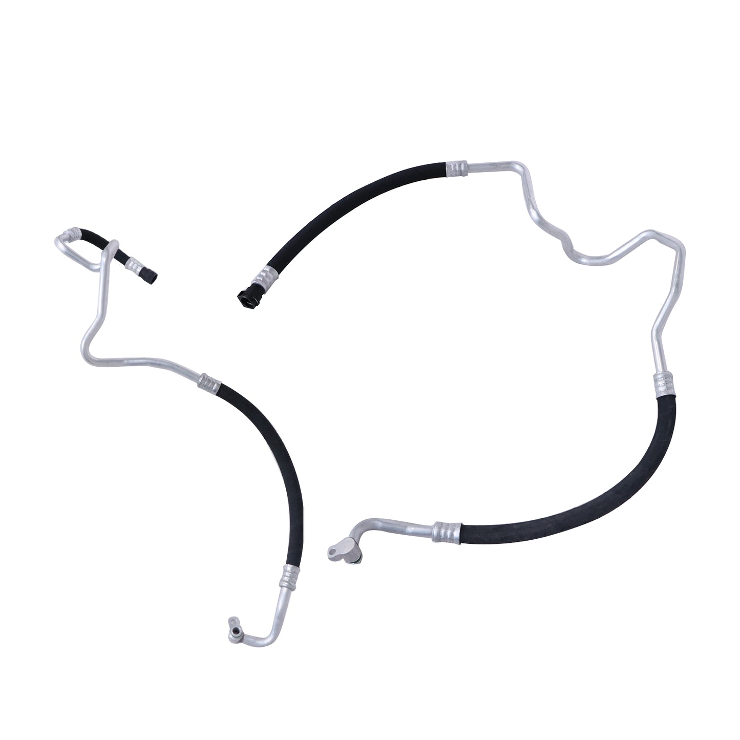 2x Engine Oil Cooler Hose Pipe Inlet & Outlet For BMW 535i 640i 17227636879