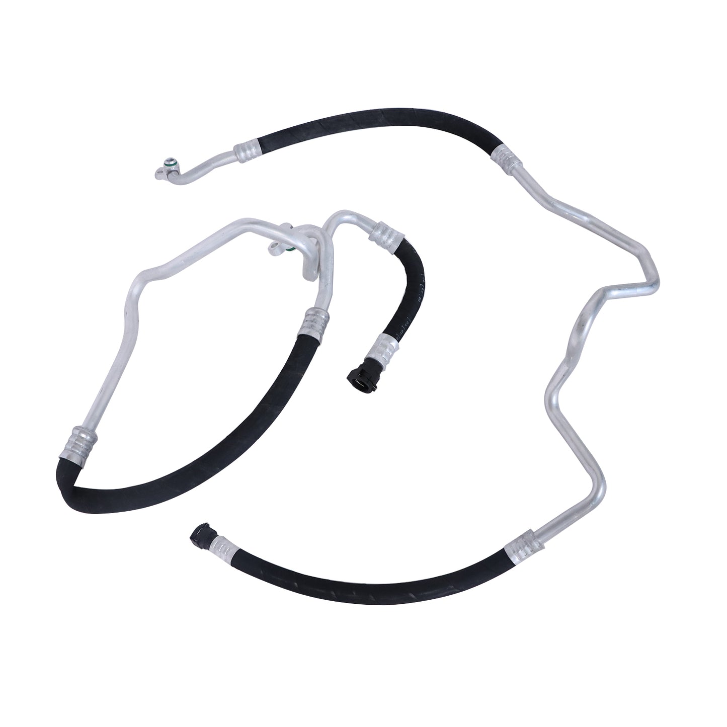 2x Engine Oil Cooler Hose Pipe Inlet & Outlet For BMW 535i 640i 17227636879