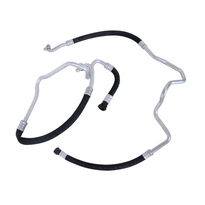 2x Engine Oil Cooler Hose Pipe Inlet & Outlet For BMW 535i 640i 17227636879