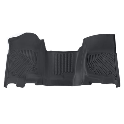 TPE Floor Mats Liners For 2007-2013 Silverado Sierra 1500/2500/3500 HD Crew Cab