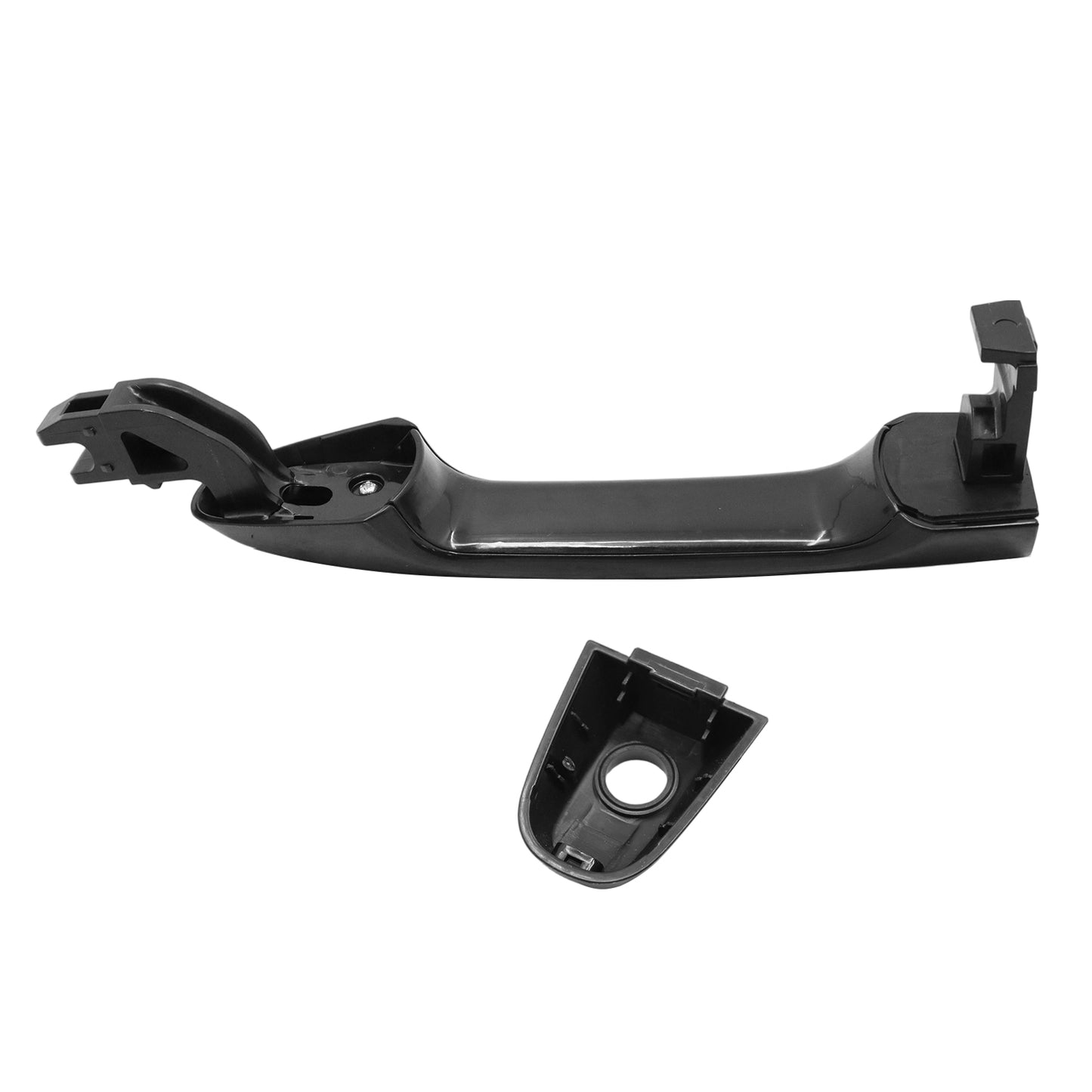 For Honda CRV Civic 2012-16 Exterior Outside Door Handle Black Front Left Driver