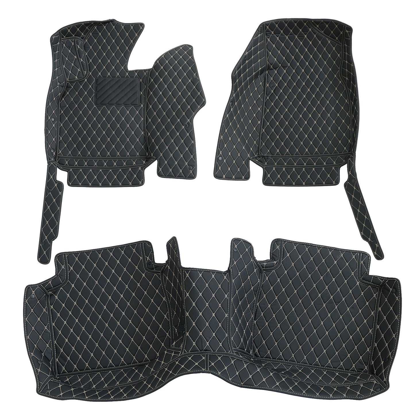 For 2018-25 Lexus ES250 ES350 Microfiber Leather Floor Mats Liners Front & Rear
