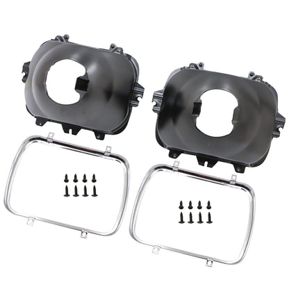 2Pcs Fits For Chevy GMC Headlight Support Bracket Mounting Kit LH & RH Sides 5x7