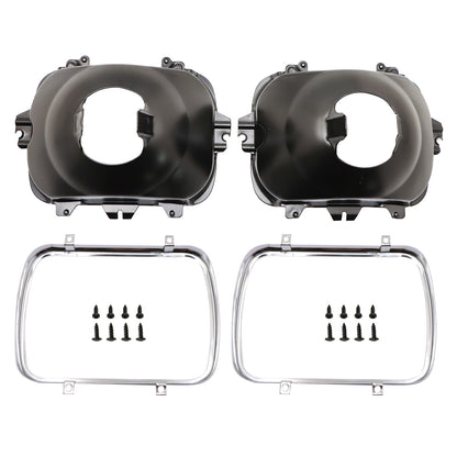 2Pcs Fits For Chevy GMC Headlight Support Bracket Mounting Kit LH & RH Sides 5x7