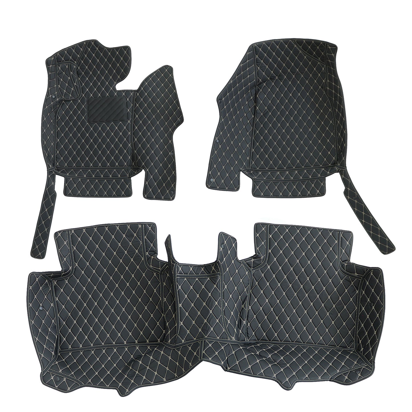 For 2018-2023 Toyota Camry Microfiber Leather Floor Mats Liners Front & Rear