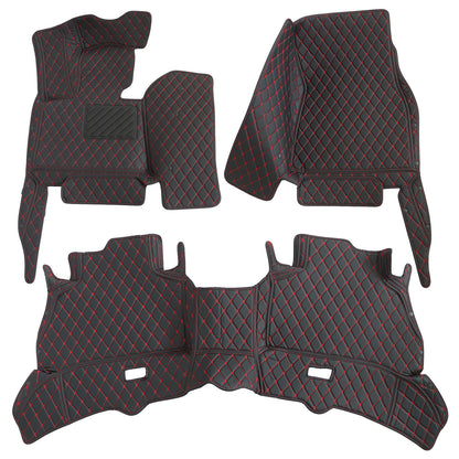 New For 2019-2025 BMW X5 G05 Microfiber Leather Floor Mats Liners Front & Rear