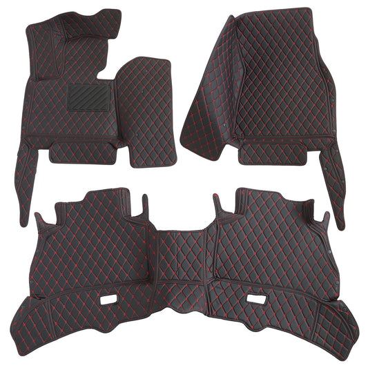 New For 2019-2025 BMW X5 G05 Microfiber Leather Floor Mats Liners Front & Rear