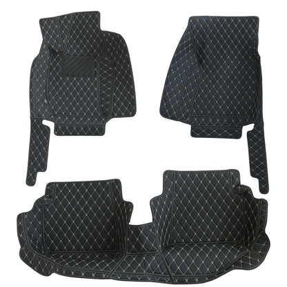 For 2008-2013 Subaru Forester Microfiber Leather Floor Mats Liners Front & Rear
