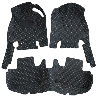 For 2019-2024 Subaru Forester Microfiber Leather Floor Mats Liners Front & Rear