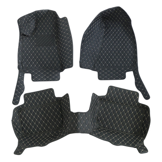 For 2012-2023 Chrysler 300 C Microfiber Leather Floor Mats Liners Front & Rear