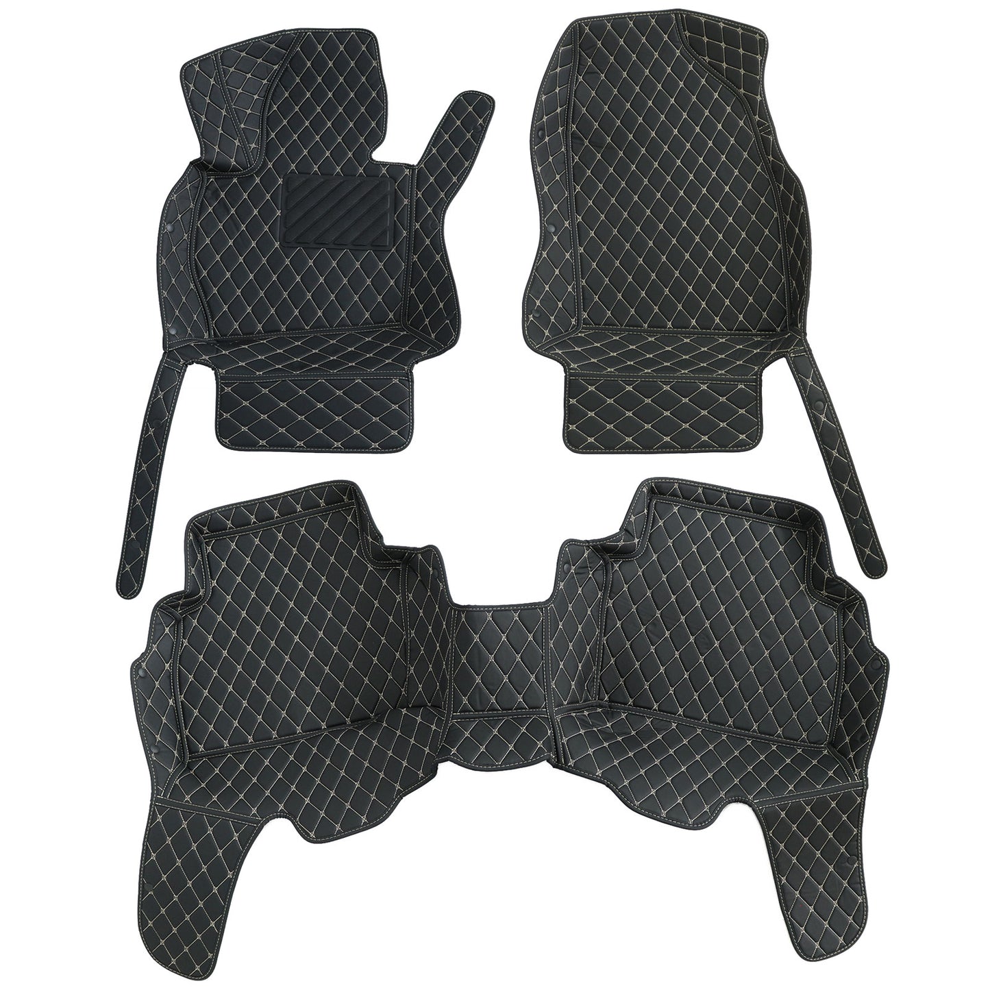 For 2013-2016 Mazda CX-5 Microfiber Leather Floor Mats Liners Front & Rear