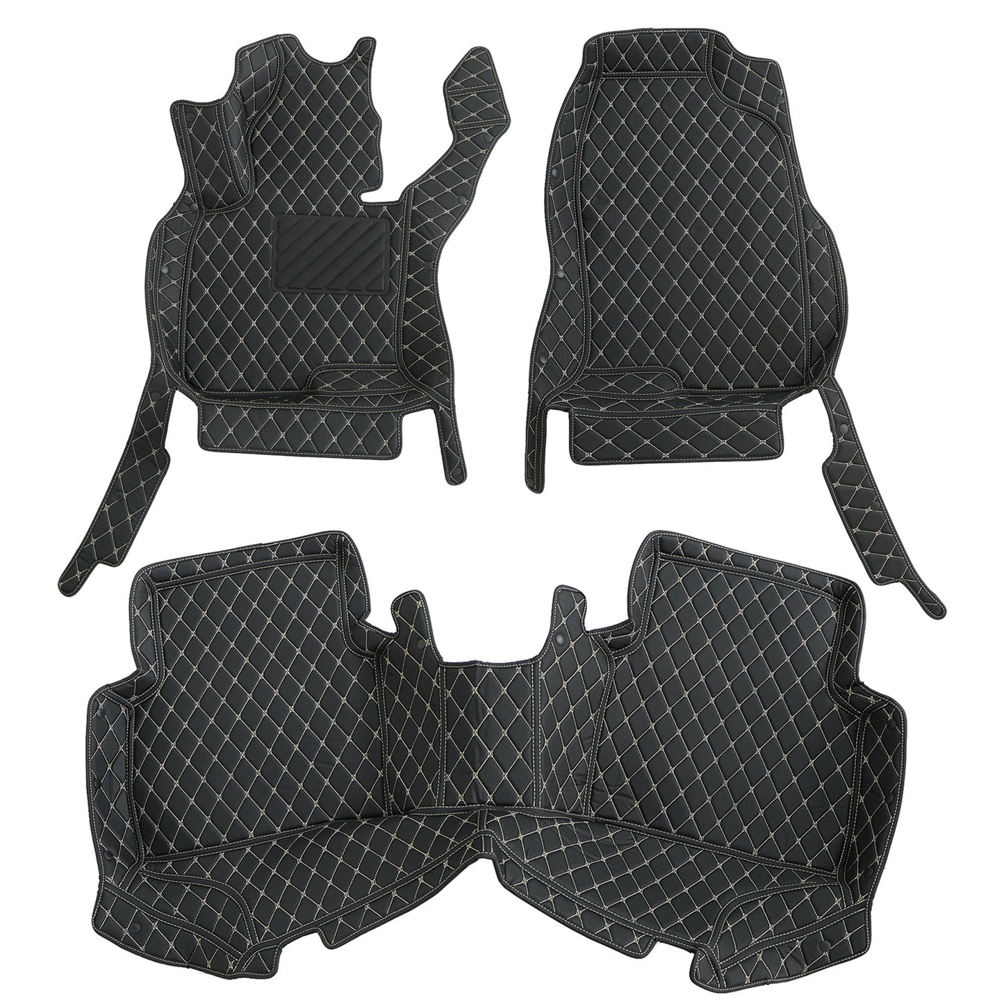 For 2017-2025 Mazda CX-5 Microfiber Leather Floor Mats Liners Front & Rear