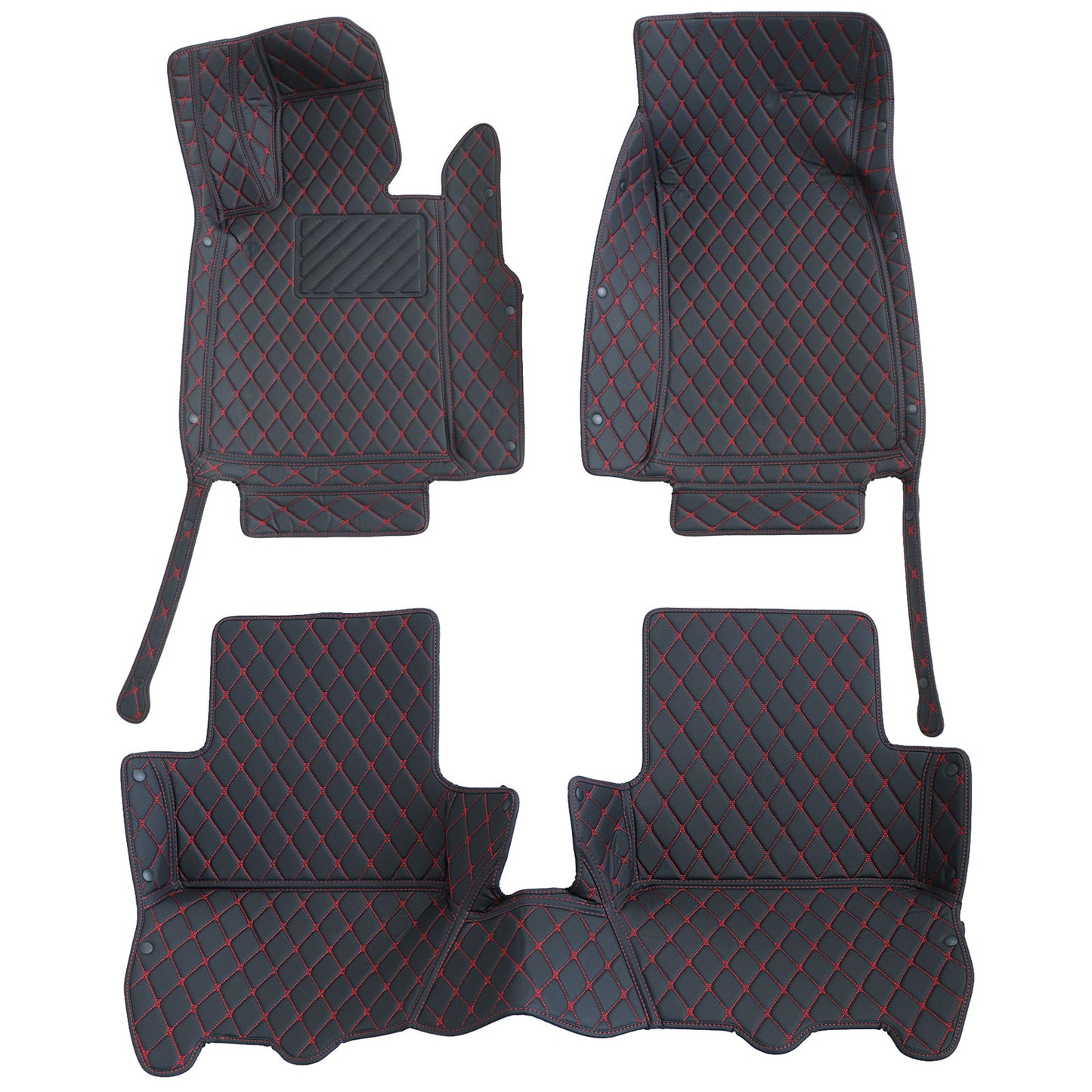 For 2006-2014 Mini Cooper R56 Microfiber Leather Floor Mats Liners Front & Rear