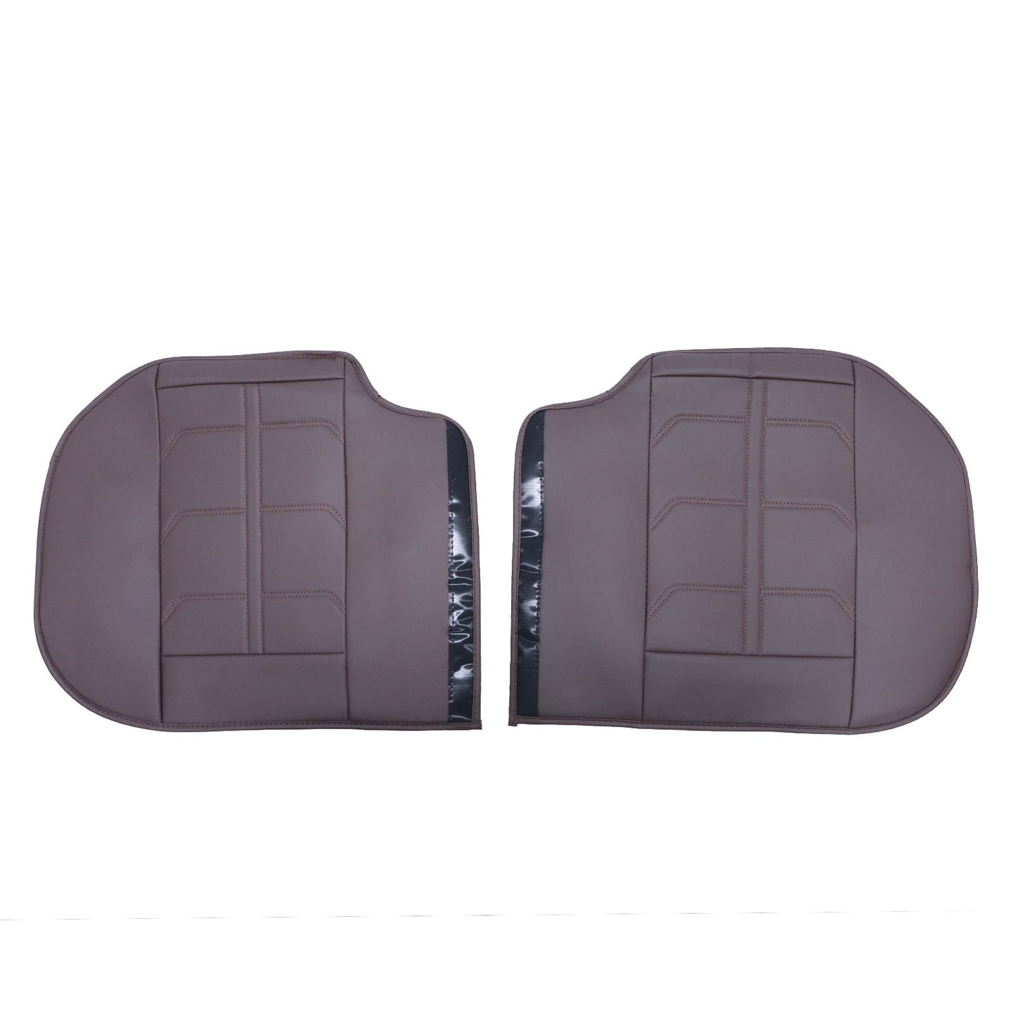 PU Leather Full Surround Set Car 5-Seat Cover Protector For Toyota Coffee