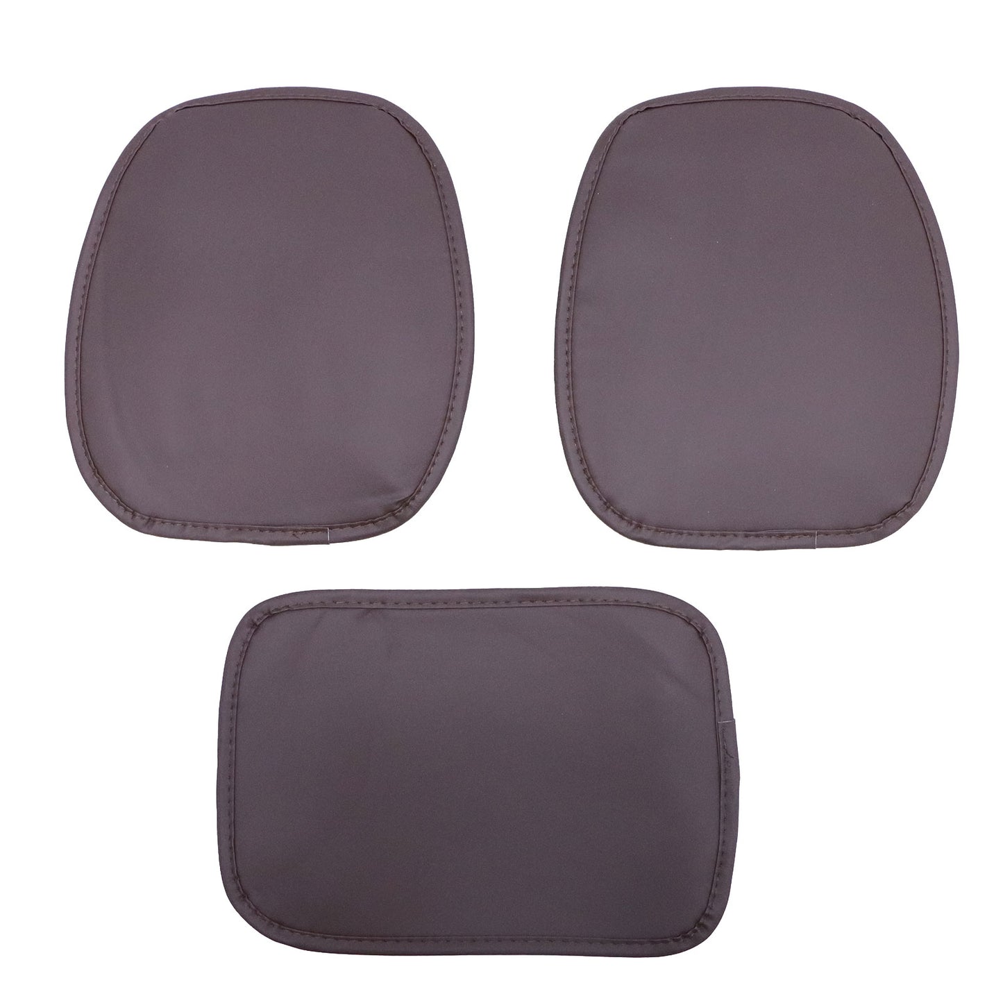 PU Leather Full Surround Set Car 5-Seat Cover Protector For Toyota Coffee