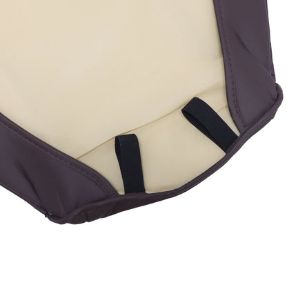 PU Leather Full Surround Set Car 5-Seat Cover Protector For Toyota Coffee