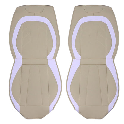 Car Seat Covers Fits 2009-2021 Dodge Ram 1500 5-Seats PU Leather Seat Protector