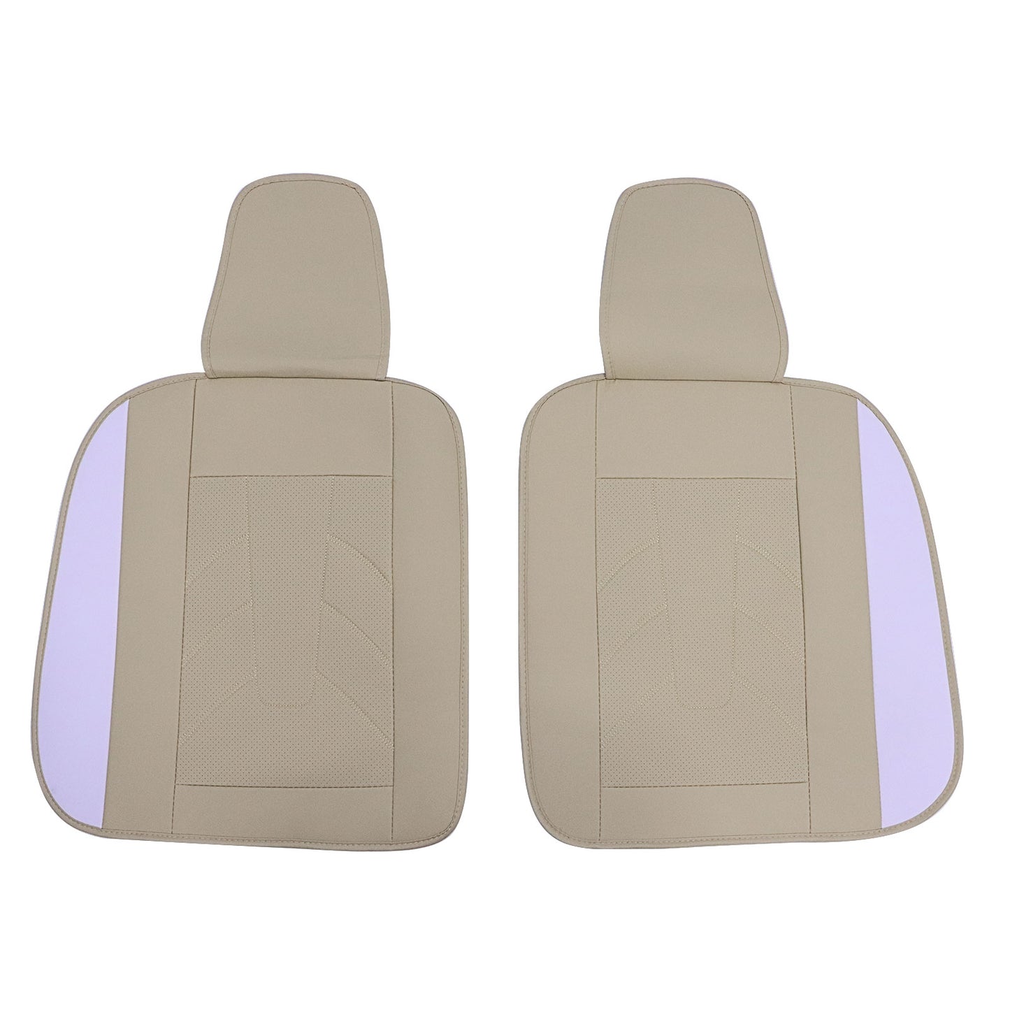Car Seat Covers Fits 2009-2021 Dodge Ram 1500 5-Seats PU Leather Seat Protector