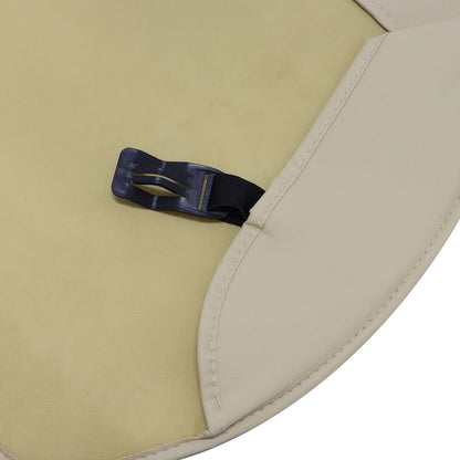 Car Seat Covers Fits 2009-2021 Dodge Ram 1500 5-Seats PU Leather Seat Protector