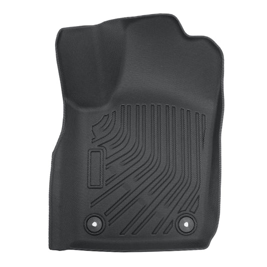 TPE Floor Mats Liners 3Pcs Black For 2013-2016 Jeep Grand Cherokee Dodge Durango