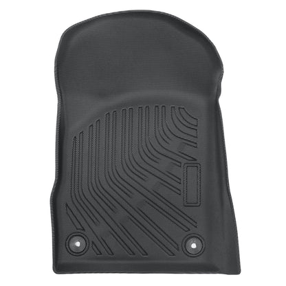 TPE Floor Mats Liners 3Pcs Black For 2013-2016 Jeep Grand Cherokee Dodge Durango