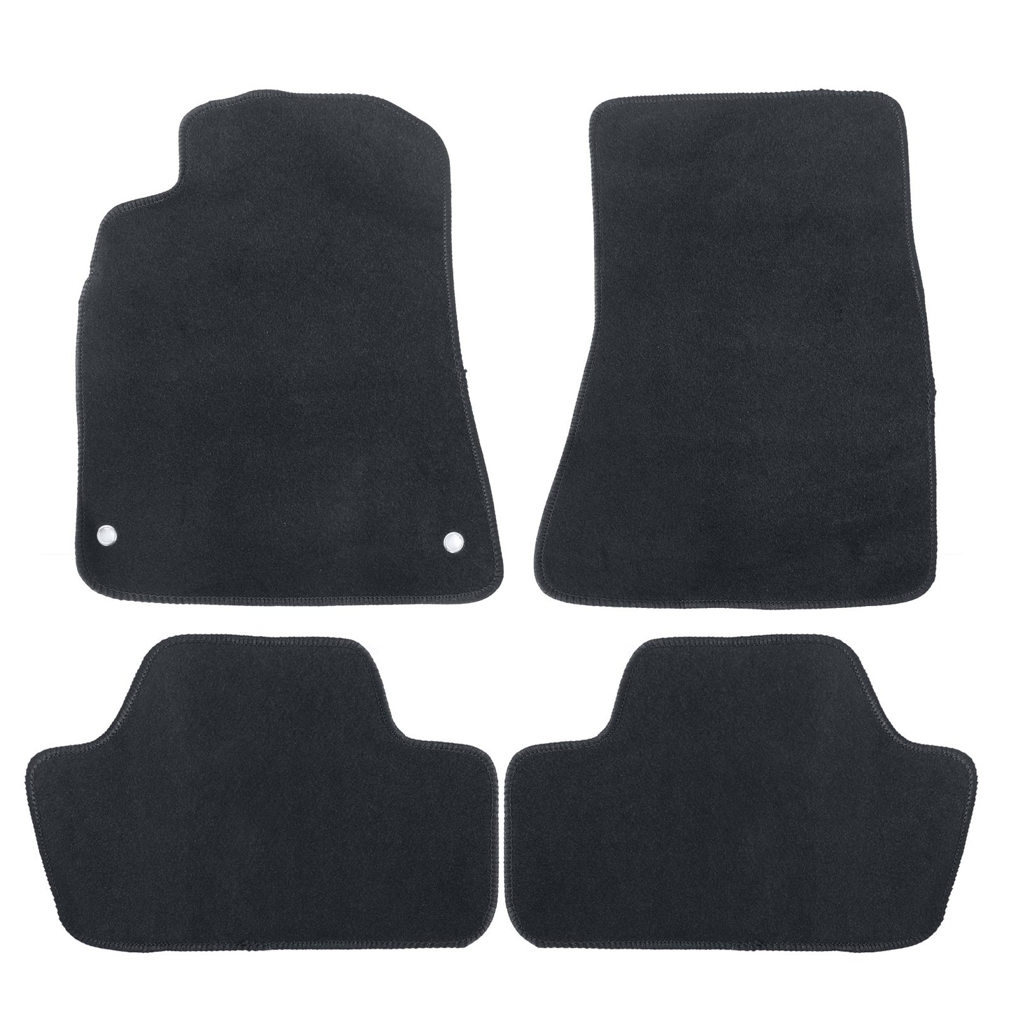 Front+Rear Floor Mats Carpet Velour Fits 2006 - 2013 Lexus IS350 IS250 F 4-Door