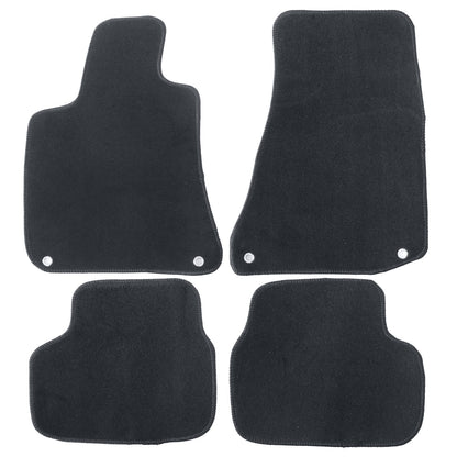 For Maserati Ghibli 2014-2024 Front & Rear Floor Mats Carpet Replacement Velour