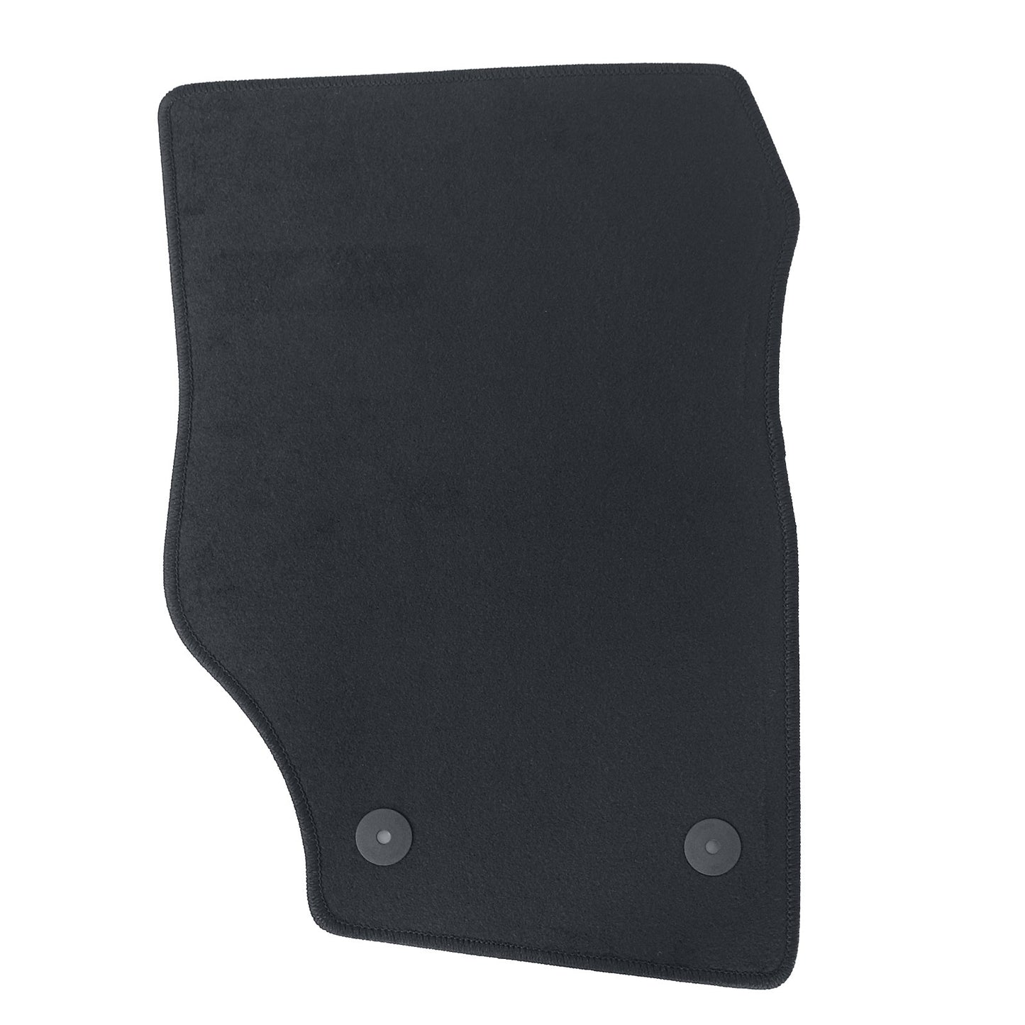 Front & 2nd Row Black Velour Floor Mats Carpet Fits 2004-2010 Volkswagen Touareg