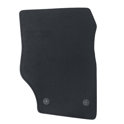 Front & 2nd Row Black Velour Floor Mats Carpet Fits 2004-2010 Volkswagen Touareg