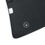 Front & 2nd Row Black Velour Floor Mats Carpet Fits 2004-2010 Volkswagen Touareg