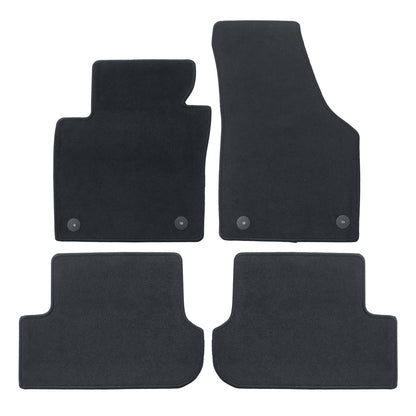 For Volkswagen Beetle 2012-2019 Front &Rear Floor Mats Carpet Replacement Velour