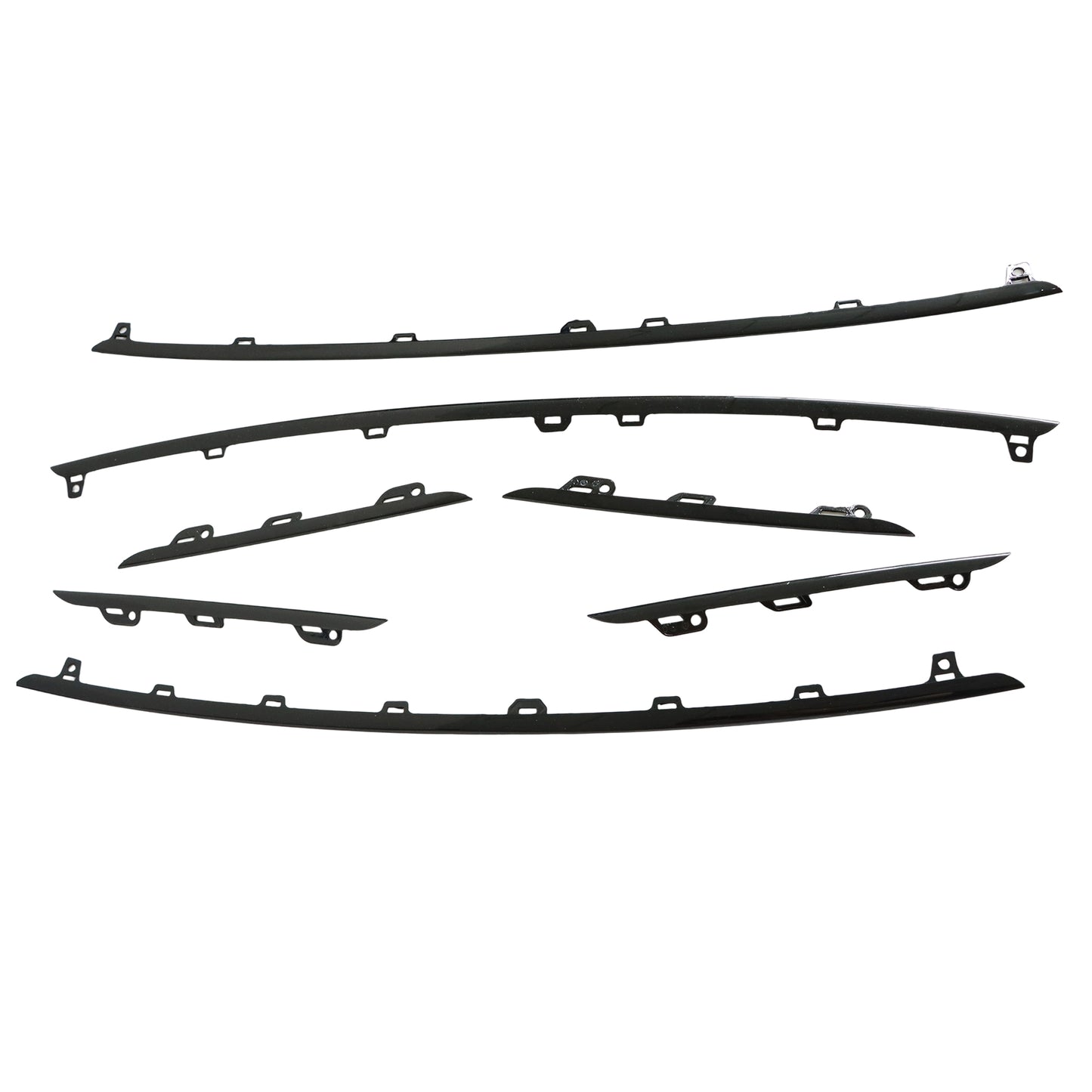 For Porsche Cayenne 2019-2023 Grill Molding Trim Kit Set S Base W/O Turnbo