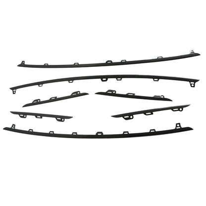 For Porsche Cayenne 2019-2023 Grill Molding Trim Kit Set S Base W/O Turnbo
