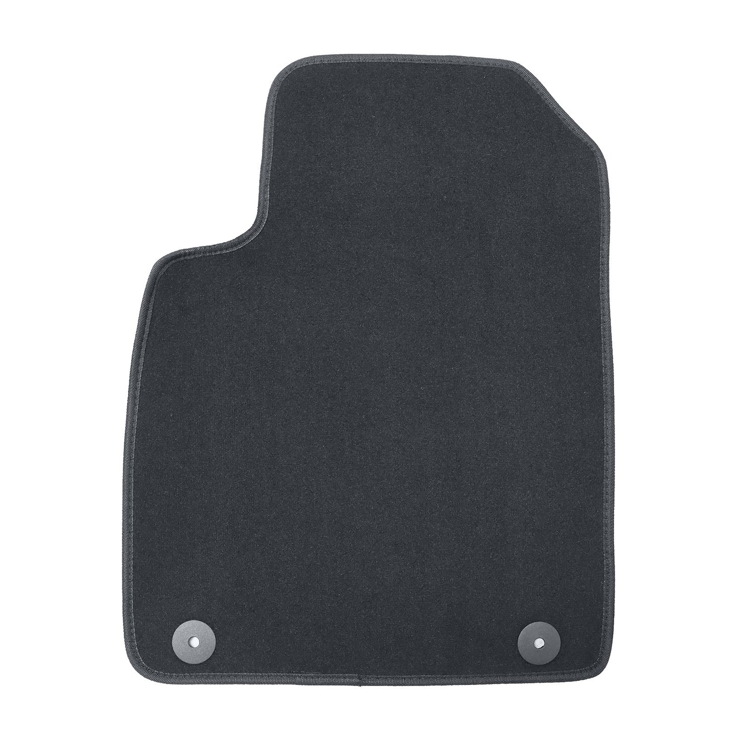 For Audi TT Quattro 1999-2006 Front Floor Mats Carpet Replacement Velour Black