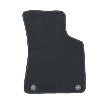 For Audi TT Quattro 1999-2006 Front Floor Mats Carpet Replacement Velour Black