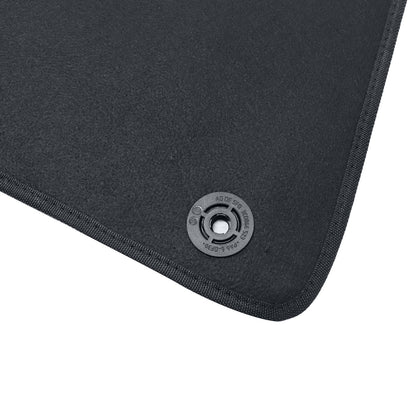 For Audi TT Quattro 1999-2006 Front Floor Mats Carpet Replacement Velour Black