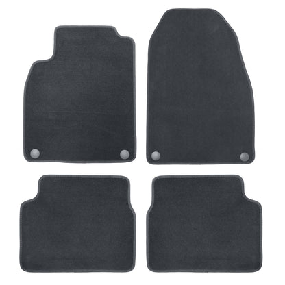 4Pcs For Saab 9-3 2003-2011 Front & Rear Floor Mats Carpet Replacement Velour